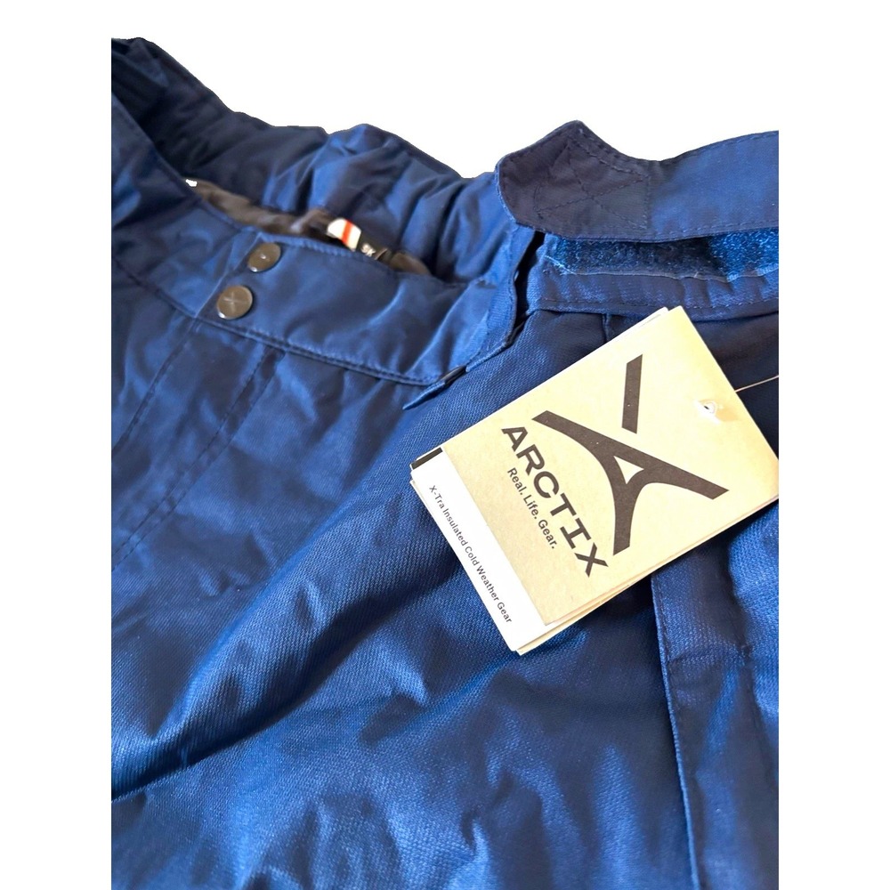 Arctix Men's Insulated Snow Pants Blue XL Tall 40-42W 34L Ski Winter